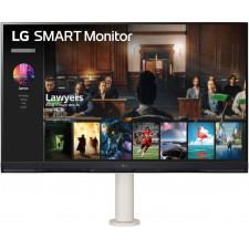 LG 32SQ780S-W monitor de ecrã 81,3 cm (32") 3840 x 2160 pixels 4K Ultra HD Branco