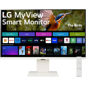 LG 32SR83U-W monitor de ecrã 80 cm (31.5") 3840 x 2160 pixels 4K Ultra HD LED Branco