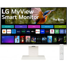 LG 32SR83U-W monitor de ecrã 80 cm (31.5") 3840 x 2160 pixels 4K Ultra HD LED Branco