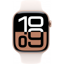 Apple Watch Series 10 OLED 46 mm Digital 416 x 496 pixels Ecrã táctil Rosa dourado Wi-Fi GPS