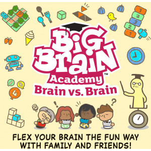 Nintendo Big Brain Academy  Brain vs. Brain Padrão Inglês, Espanhol Nintendo Switch