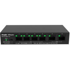 Ruijie Networks RG-ES106D-P V2 switch de rede Não-gerido Fast Ethernet (10 100) Power over Ethernet (PoE) Preto