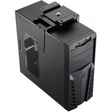 AISENS MPC03-201 suporte para CPU Suporte para CPU para debaixo da secretária Preto