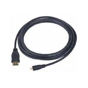 Gembird 4.5m HDMI-M micro HDMI-M cabo HDMI 4,5 m HDMI Type A (Standard) HDMI Type D (Micro) Preto