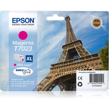 Epson Eiffel Tower Série WP4000 4500 Tinteiro XL Magenta C13T7023 2k