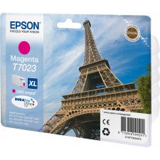 Epson Eiffel Tower Série WP4000 4500 Tinteiro XL Magenta C13T7023 2k