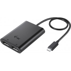 i-tec C31DUAL4K60DP adaptador gráfico USB 7680 x 4320 pixels Preto