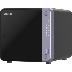 QNAP TS-432X-4G servidor NAS e de armazenamento Tower Alpine Alpine AL-524 4 GB DDR4 QNAP QTS Preto