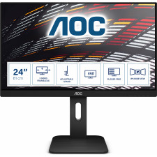 AOC P1 X24P1 monitor de ecrã 61 cm (24") 1920 x 1200 pixels WUXGA LED Preto