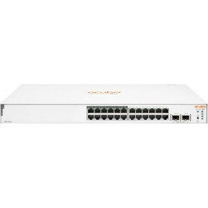 HPE Aruba Networking Aruba Instant On 1830 24G 12p Class4 PoE 2SFP 195W Gerido L2 Gigabit Ethernet (10 100 1000) Power over