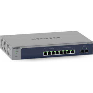 NETGEAR MS510TXM switch de rede Gerido L2 L3 L4 10G Ethernet (100 1000 10000) Cinzento, Azul