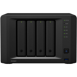 Synology DVA3221 gravador de vídeo em rede (NVR) Preto