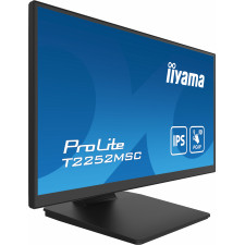 iiyama ProLite T2252MSC-B2 monitor de ecrã 54,6 cm (21.5") 1920 x 1080 pixels Full HD LCD Ecrã táctil Preto