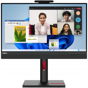 Lenovo ThinkCentre Tiny-In-One 24 LED display 60,5 cm (23.8") 1920 x 1080 pixels Full HD Ecrã táctil Preto