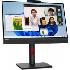 Lenovo ThinkCentre Tiny-In-One 24 LED display 60,5 cm (23.8") 1920 x 1080 pixels Full HD Ecrã táctil Preto