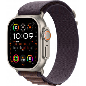 Apple Watch Ultra 2 OLED 49 mm Digital 410 x 502 pixels Ecrã táctil 4G Titânio GPS