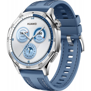 Huawei WATCH GT5 46mm 3,63 cm (1.43") AMOLED Digital 466 x 466 pixels Aço inoxidável GPS