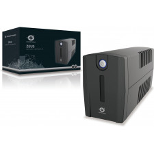 Conceptronic ZEUS02ES UPS Linha interativa 0,85 kVA 480 W 2 tomada(s) CA