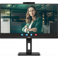 AOC 24P3CW monitor de ecrã 60,5 cm (23.8") 1920 x 1080 pixels Full HD LED Preto