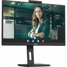 AOC 24P3CW monitor de ecrã 60,5 cm (23.8") 1920 x 1080 pixels Full HD LED Preto