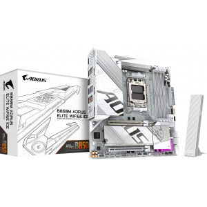 GIGABYTE B850M AORUS ELITE WIFI6E ICE AMD B850 Ranhura AM5 micro ATX