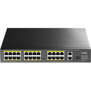 Cudy FS1026PS1 switch de rede Não-gerido Gigabit Ethernet (10 100 1000) Power over Ethernet (PoE) Preto