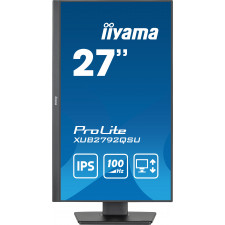 iiyama ProLite XUB2792QSU-B6 monitor de ecrã 68,6 cm (27") 2560 x 1440 pixels Full HD LED Preto