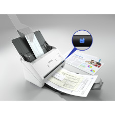 Epson WorkForce DS-530 II Scanner com alimentação por folhas 600 x 600 DPI A4 Preto, Branco