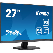 iiyama ProLite XU2793QSU-B6 monitor de ecrã 68,6 cm (27") 2560 x 1440 pixels Wide Quad HD LED Preto