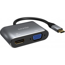 AISENS A109-0627 adaptador gráfico USB 3860 x 2160 pixels Cinzento