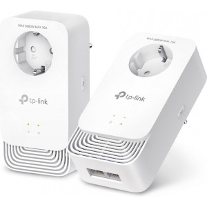 TP-Link PG2400P KIT adaptador de rede PowerLine 1428 Mbit s Ethernet LAN Branco 2 unidade(s)