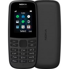 Nokia 105 2019 4,57 cm (1.8") 73 g Preto Telefone básico