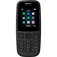 Nokia 105 2019 4,57 cm (1.8") 73 g Preto Telefone básico