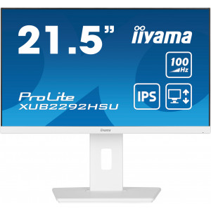 iiyama ProLite XUB2292HSU-W6 monitor de ecrã 54,6 cm (21.5") 1920 x 1080 pixels Full HD LED Branco