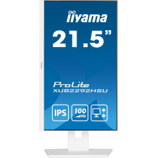 iiyama ProLite XUB2292HSU-W6 monitor de ecrã 54,6 cm (21.5") 1920 x 1080 pixels Full HD LED Branco