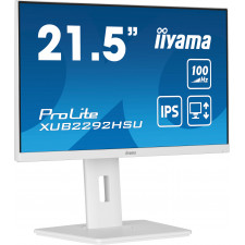 iiyama ProLite XUB2292HSU-W6 monitor de ecrã 54,6 cm (21.5") 1920 x 1080 pixels Full HD LED Branco