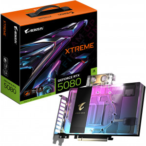 GIGABYTE AORUS GeForce RTX 5080 XTREME WATERFORCE WB 16G NVIDIA 16 GB GDDR7