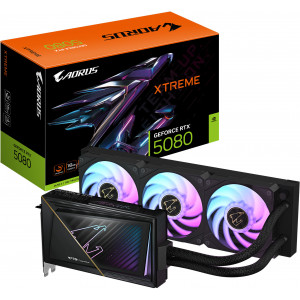 GIGABYTE AORUS GeForce RTX 5080 XTREME WATERFORCE 16G NVIDIA 16 GB GDDR7