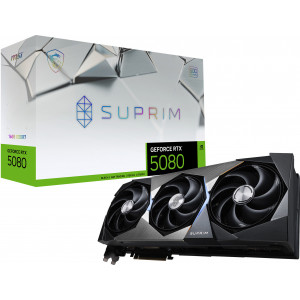 MSI SUPRIM GeForce RTX5080 16G SOC NVIDIA GeForce RTX 5080 16 GB GDDR7