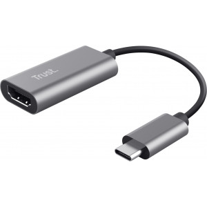 Trust Dalyx adaptador gráfico USB Cinzento