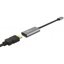 Trust Dalyx adaptador gráfico USB Cinzento