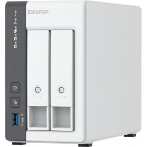 QNAP TS-216G servidor NAS e de armazenamento Tower Cortex-A Cortex-A55 4 GB HDD Branco