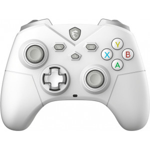 MSI FORCE GC300 WIRELESS WHITE controlador de jogo Branco USB 2.0 Gamepad Analógico PC