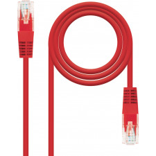 Nanocable 10.20.0403-R cabo de rede Vermelho 3 m Cat6e U UTP (UTP)