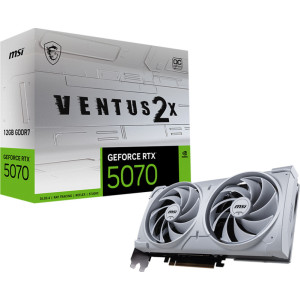 MSI GeForce RTX5070 VENTUS 2X OC White NVIDIA GeForce RTX 5070 12 GB GDDR7