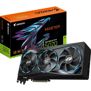 GIGABYTE AORUS GeForce RTX 5070 MASTER 12G NVIDIA 12 GB GDDR7