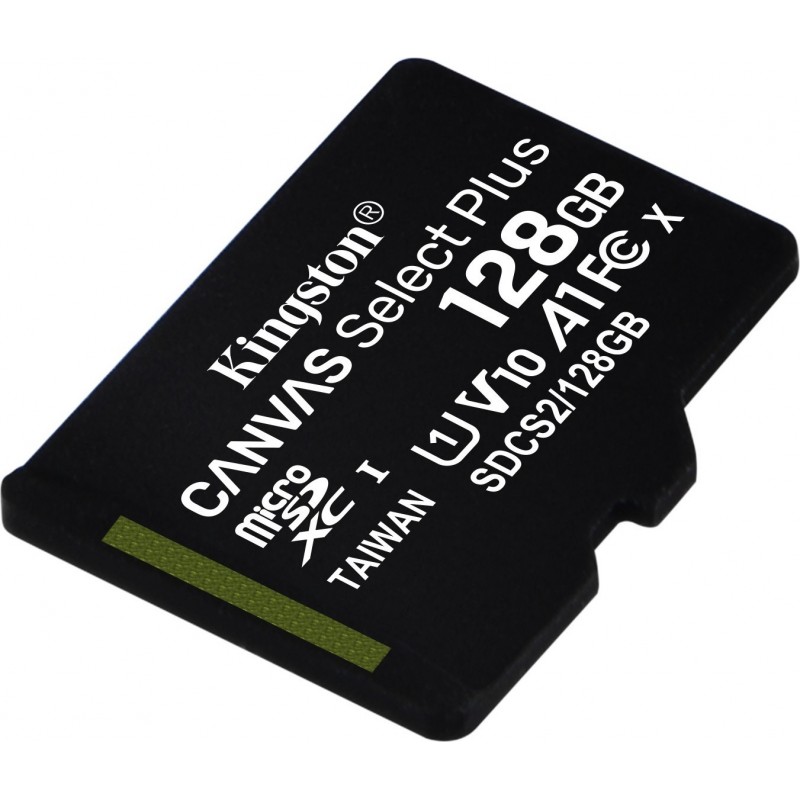 Карта памяти microsdxc uhs i u1 kingston canvas select plus 128 гб